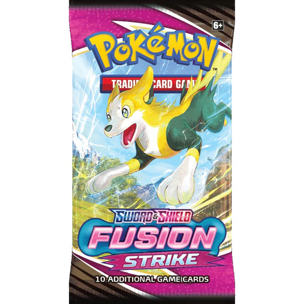 Pokemon sword & shield Fusion Strike Booster Pack (10 Cards)