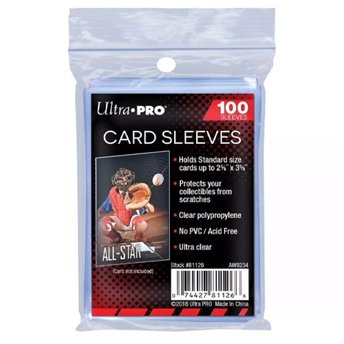 Ultra-Pro Soft Penny Card Sleeves Standard Size pack (100)
